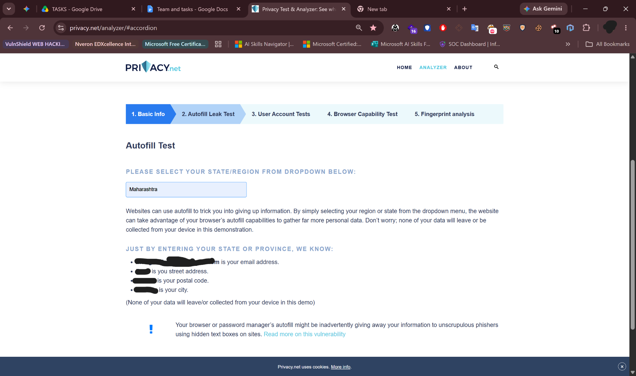 User-Agent string breakdown