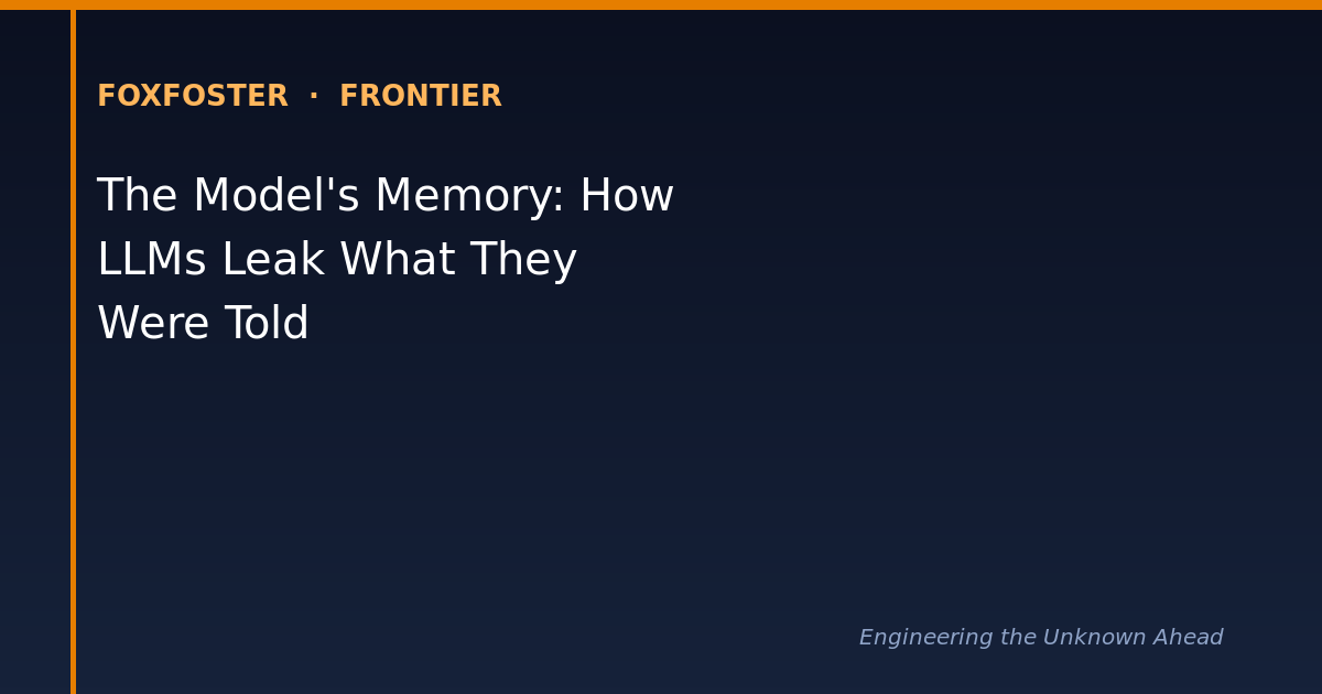 LLM memory: a system that never forgets