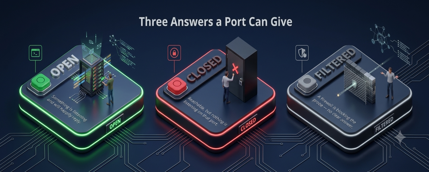 Answers a port can give during a scan