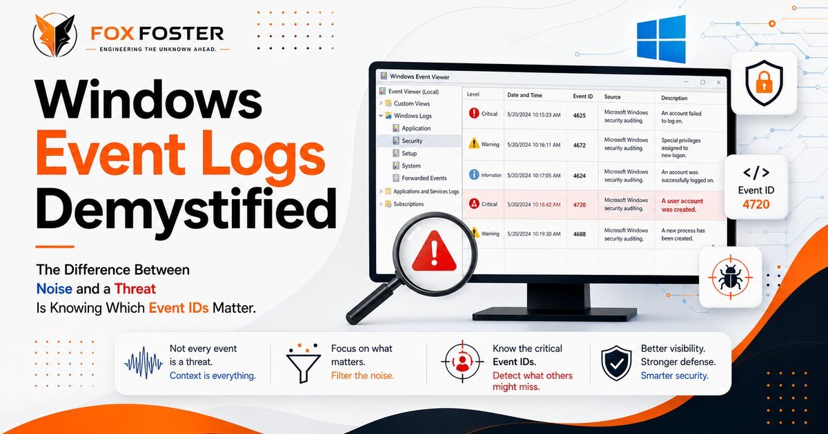 Windows Event Logs Demystified: 15 Event IDs Every Analyst Should Know ...